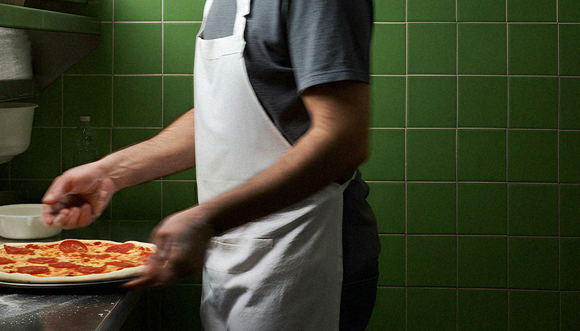 Kassasystem pizzeria